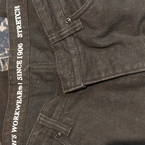 Smiths Workwear Fleece Lined Stretch Performance Mens Regular Fit Workwear Pant - Picture 3 of 6